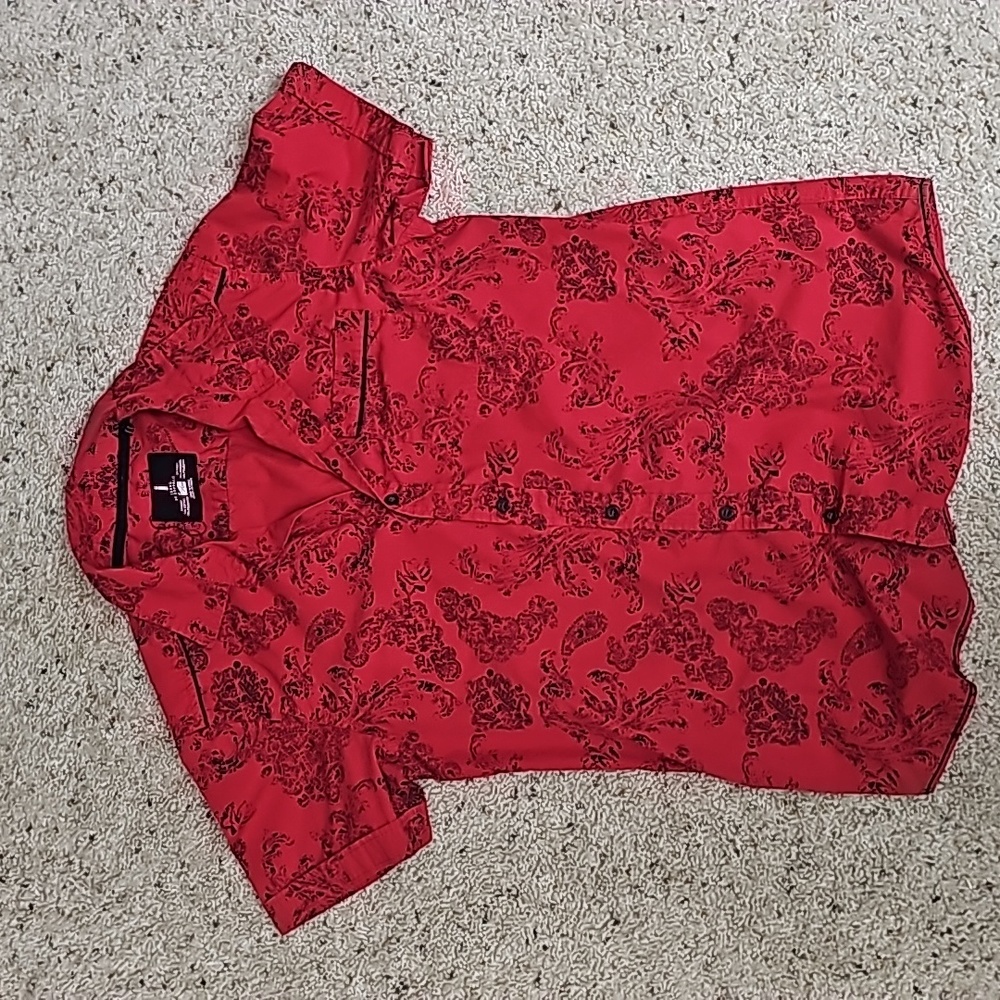 Brand New Jeans By Buffalo Red Button Up